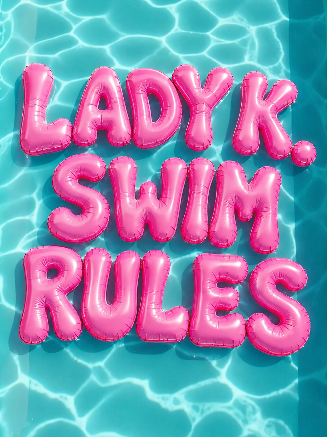 Lady K Swim Rules